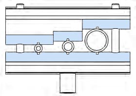 Drawing of I-Rod supporting metal tubing