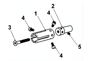 Headed Anchor Chuck Drawing