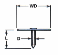 CD Cup Head Pin CS-10