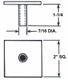 Refractory Anchor - Drive Plate