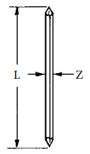 Double Pointed Arc Weld Pins