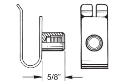 Tapped Cable Hanger - Crimp Type: Triple