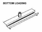 Tapped Cable Hanger: Plate Type - Bottom Loading