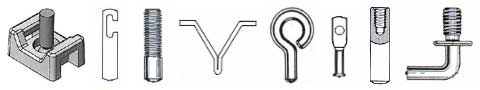 Examples of Weld Studs for various applications