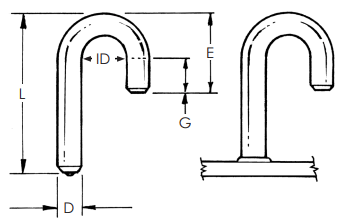 J Bolt Arc Weld Stud