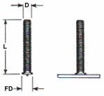 Flanged CD Weld Stud