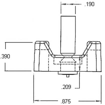 Wire Tie Down Stud Dimensions