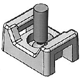 Wire Tie Down CD Weld Stud