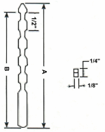 Insultwist Refractory Weld Stud