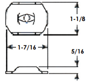 Lok Washer for Insultwist Refractory Anchor