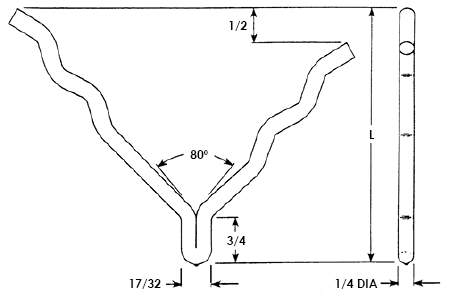 Y Anchor Refractory Weld Stud